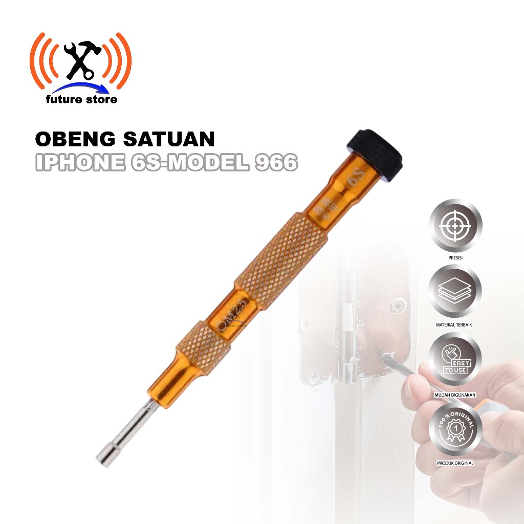 OBENG JINAN MODEL 966 KHUSUS IPHONE 6S ORIGINAL - OBENG IPHONE 6S JINAN 966 PRESISI ORIGINAL - SCREW