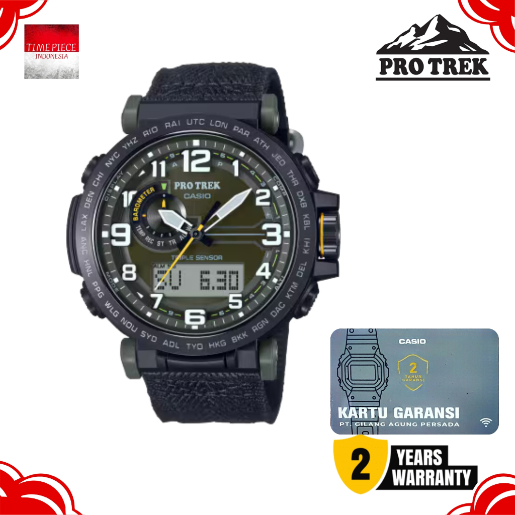 CASIO PROTREK PRG-601YB-3DR / PROTREK PRG601YB-3 ORIGINAL & GARANSI
