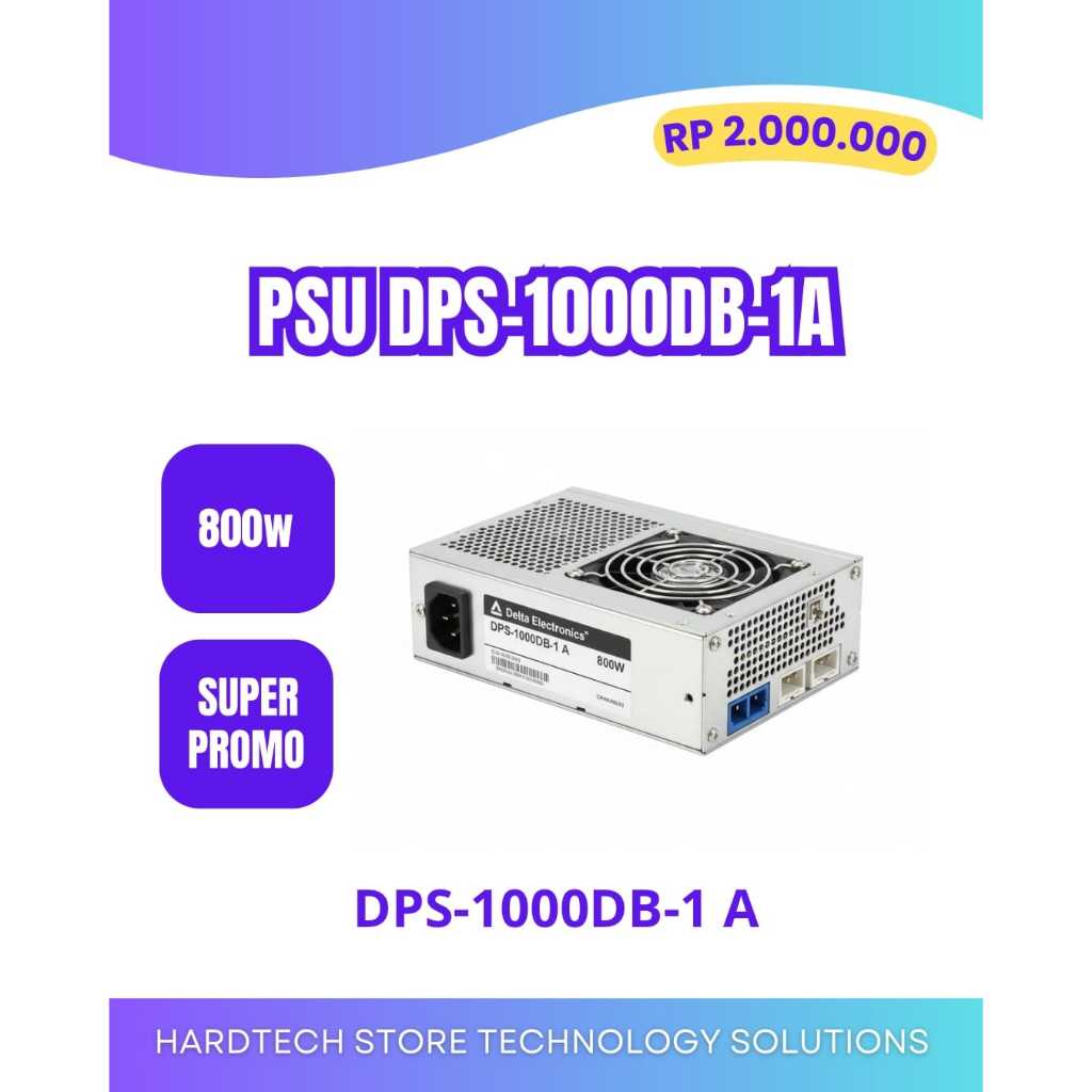 PSU Delta DPS-1000DB-1A 800W Server Mining Power Supply