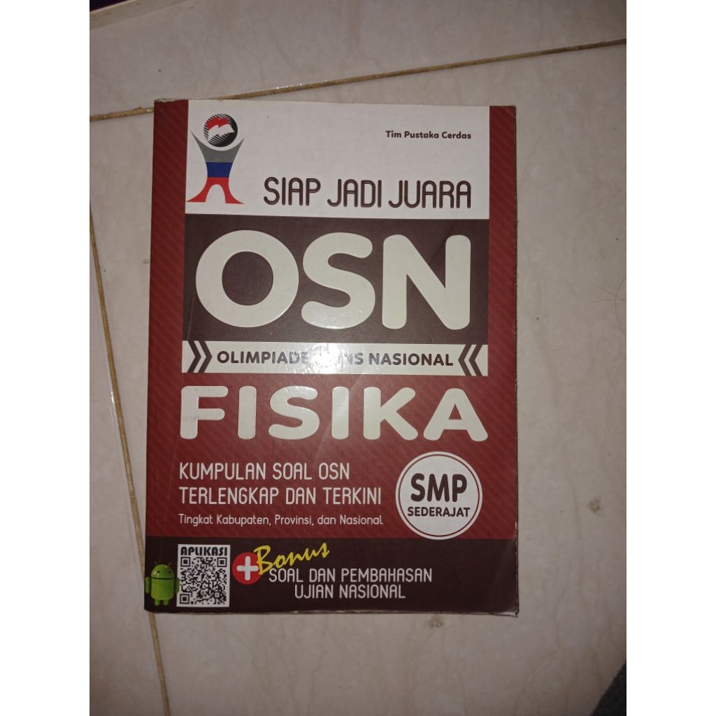 Preloved Buku OSN Fisika SMP Sederajat