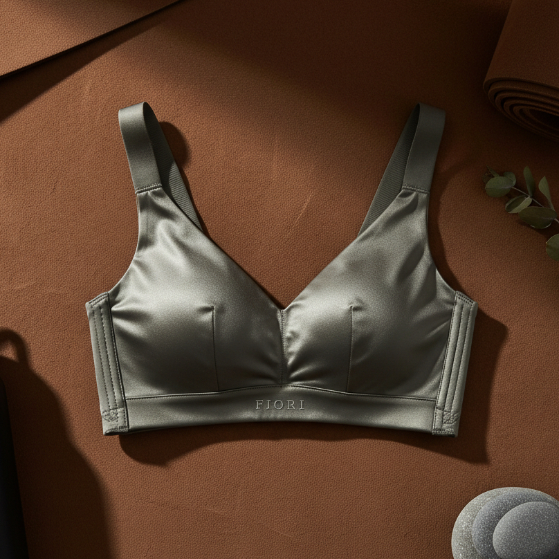 Fiori Brianna Bra Bh Wanita Wireless Full Cup Non-pad Tipis Seamless Polos Bahan Nylon Spandex Warna