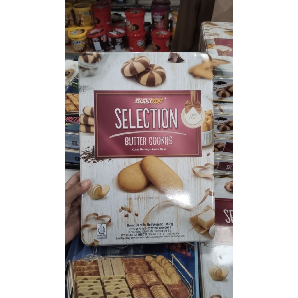 BISKITOP SELECTION KALENG SEGI