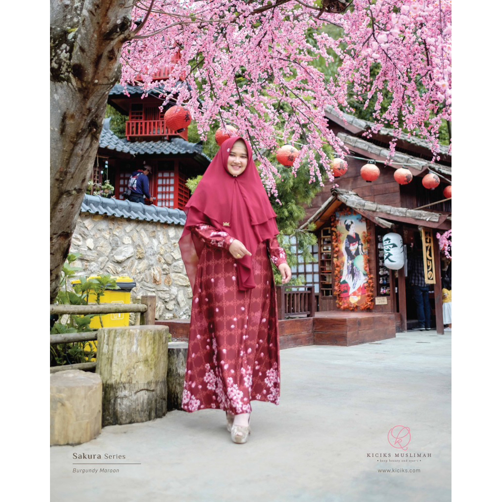 KICIKS MUSLIMAH - READY SAKURA DRESS