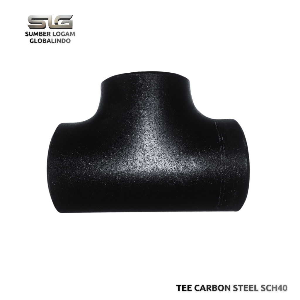 Tee Carbon Steel (CS) SCH40 Keni/Knee/Sambungan Pipa 2" (Inch)