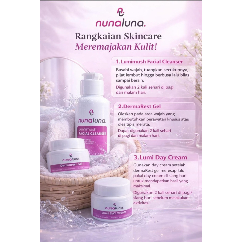 Skincare NunaLuna Glow | Skincare viral