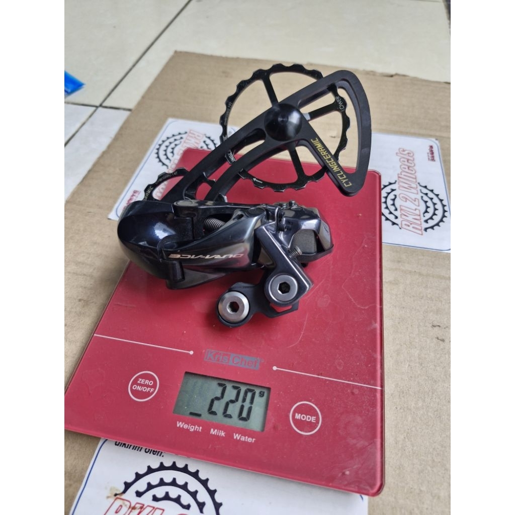 Second Garansi Shimano Duraace Di2 Rear Derailleur 11 speed Dura Ace RD dengan OSPW Cycling Ceramic