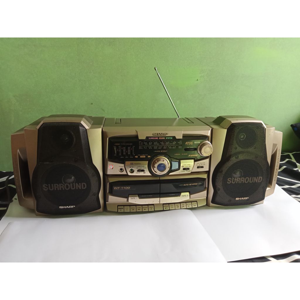 Radio ,Tape, AUX ,SHARP WF-1100 L ( GL )