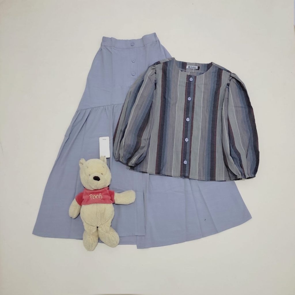 Set Rok + blouse crop allyzzia