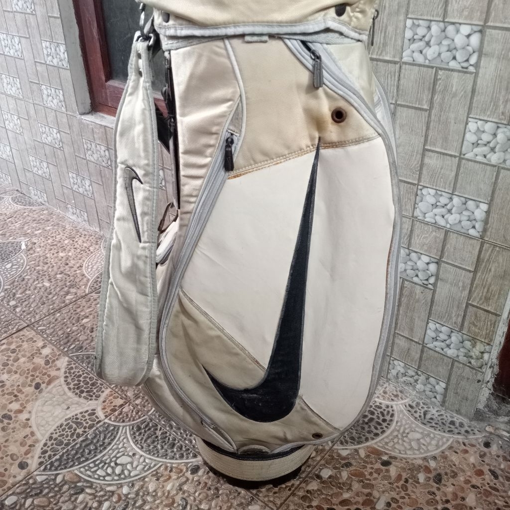 Tas Stick Golf Bekas Second Murah | Golf Bag | Tas Golf Nike USA Cream Sporty