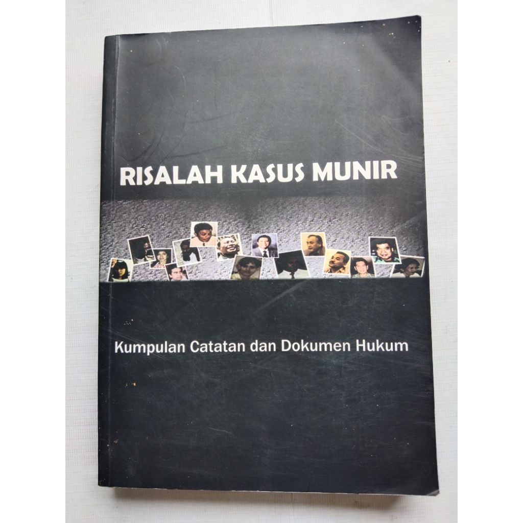Buku Hukum RISALAH KASUS MUNIR KUMPULAN CATATAN DAN DOKUMEN HUKUM