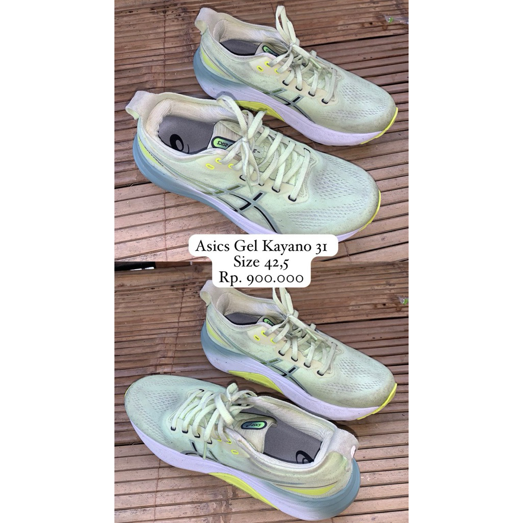 asics gel kayano 31
