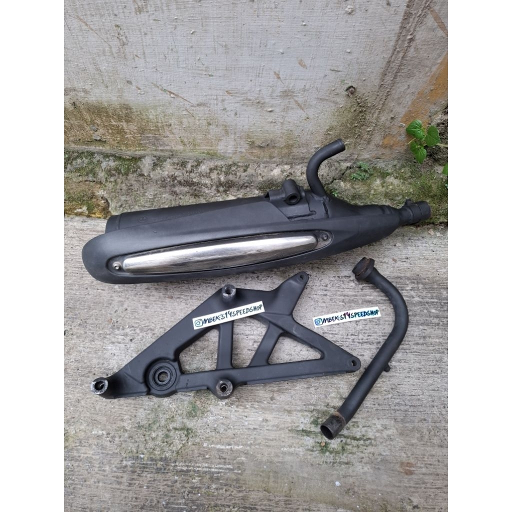 Knalpot TIS Fino Thailand Original Second Copotan