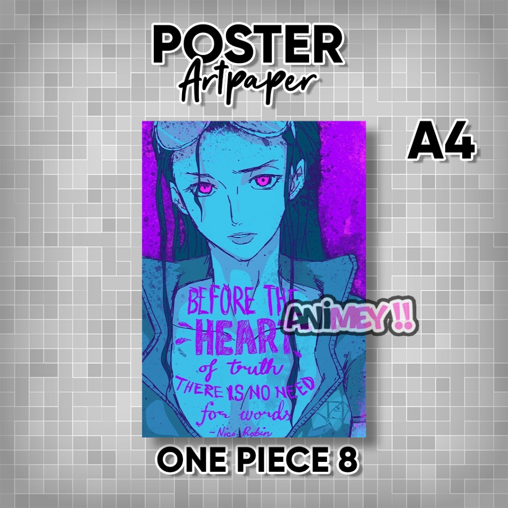 Poster One Piece Artpaper / Poster One Piece A4