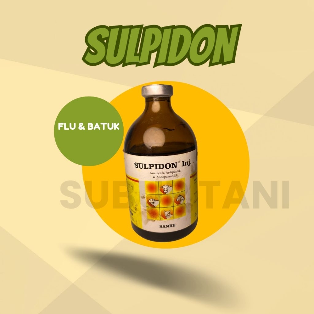 Obat Sulpidon 100 ml - Efektif untuk Hewan Ternak