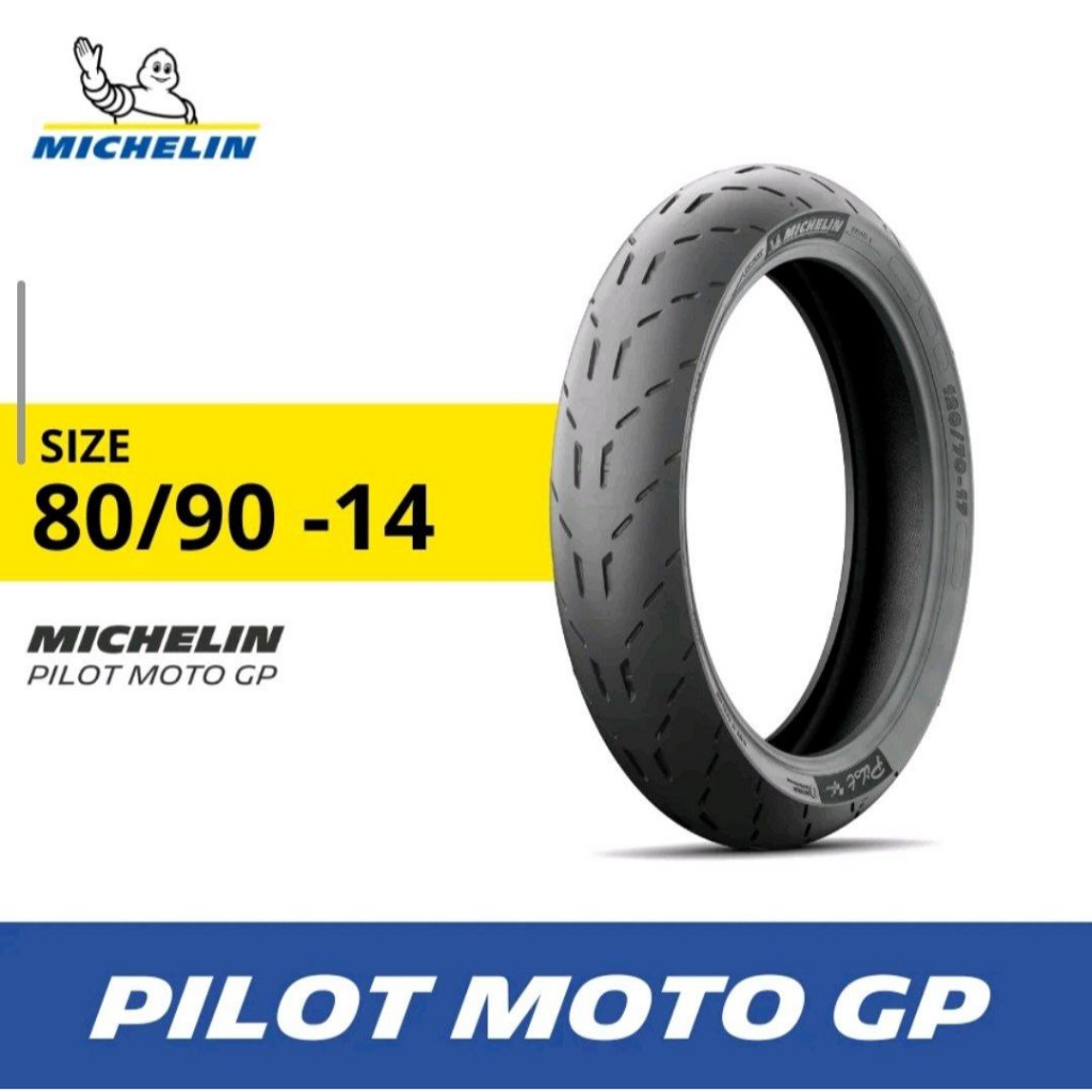 [PROMO] SNI Ban MICHELIN TUBLES PILOT MOTO GP Import 80/90-14 , 90/90-14 Ban Motor TUBELESS GENIO, M