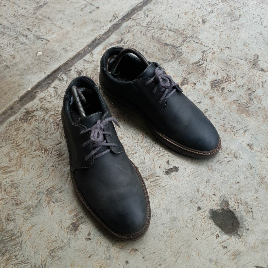 SEPATU PRIA SECOND CLARKS OXFORD ORIGINAL