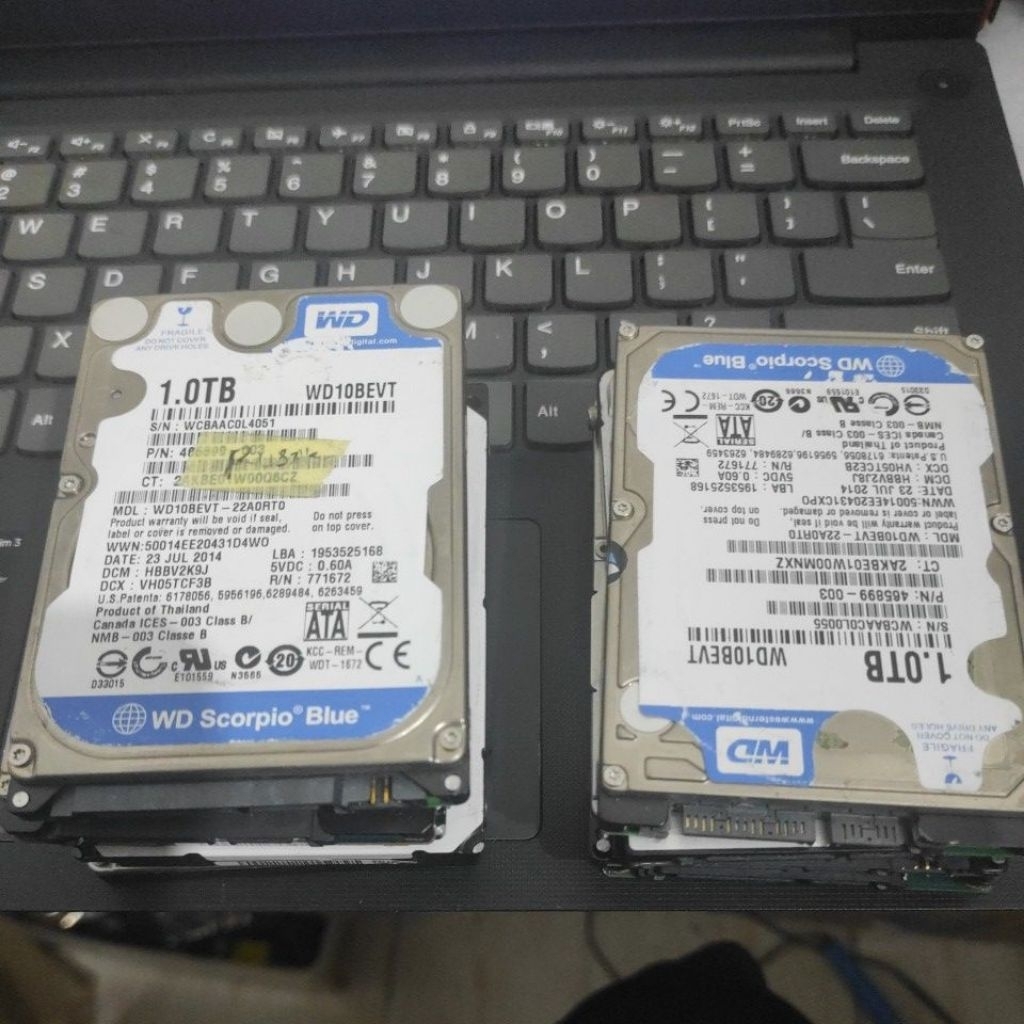 HARDISK 1TB RUSAK