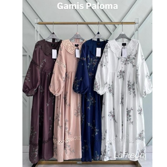 gamis Paloma Lafreya / gamis import LFY