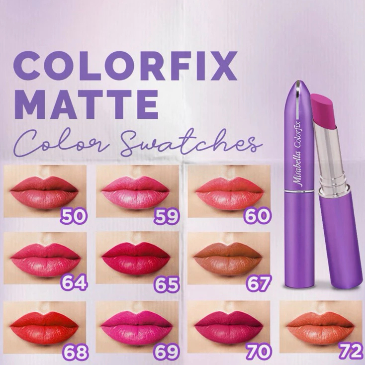 Mirabella Colorfix Lipstick Matte