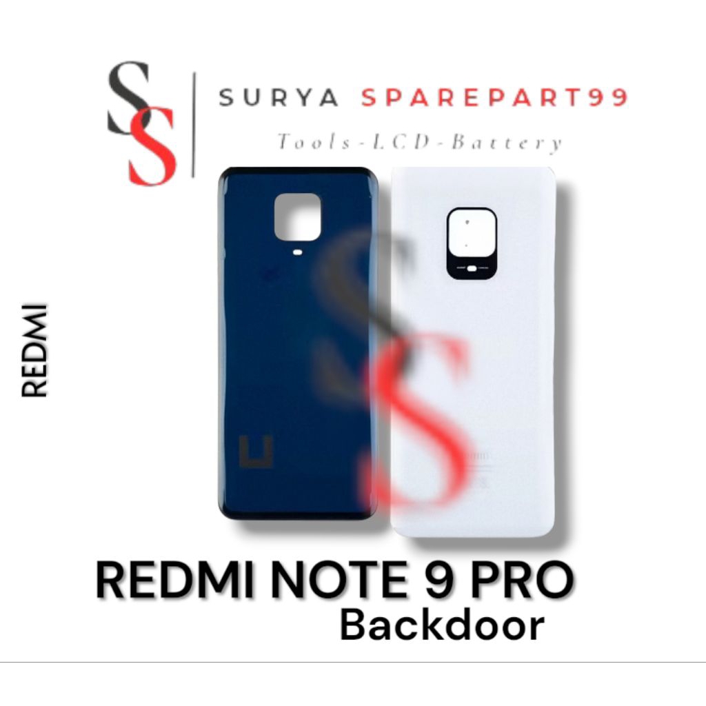REDMI NOTE 9 PRO BACKDOOR BACKOVER ORIGINAL