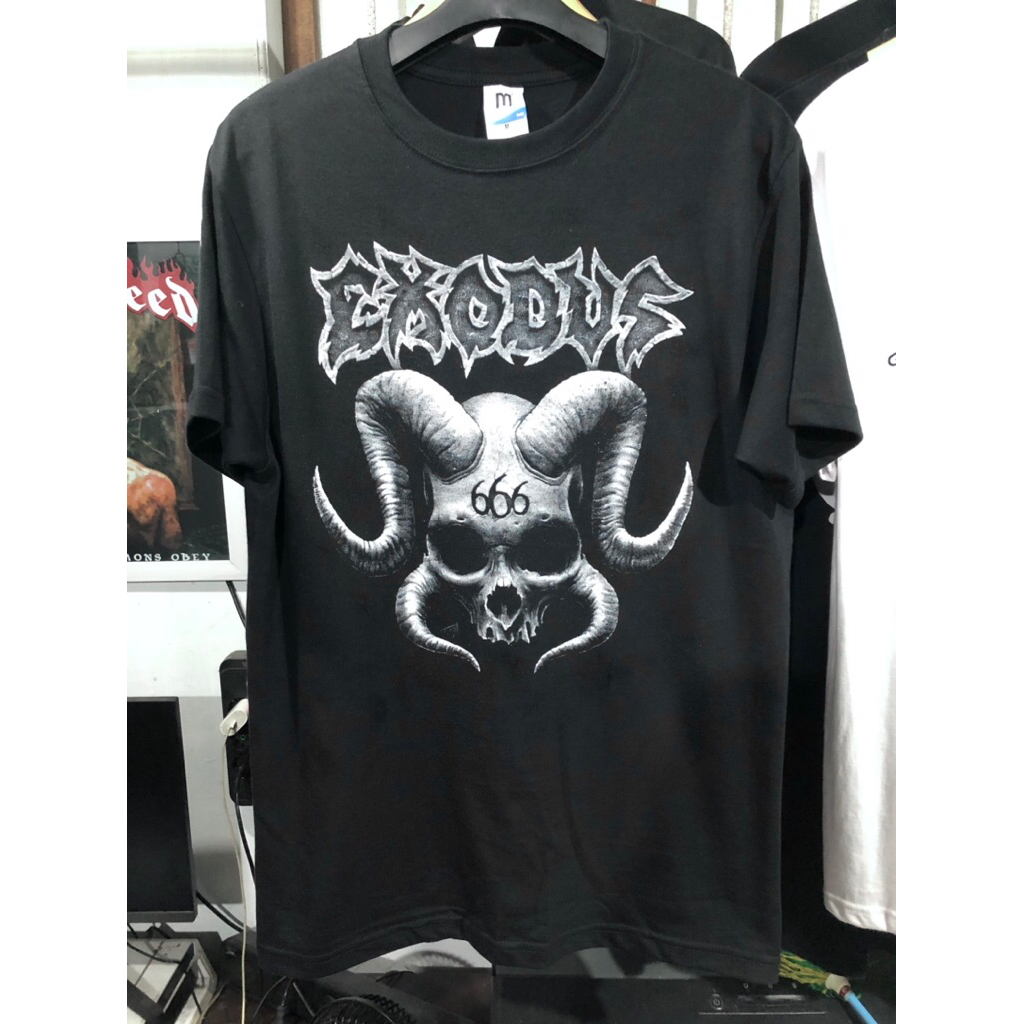 T-shirt kaos exodus - north american tour 2013