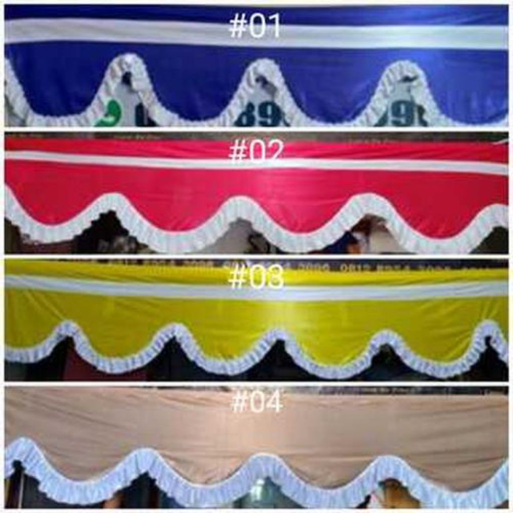 Rumbai Tenda Pola - Rumbai-Rumbai - Rombe Tenda Pesta