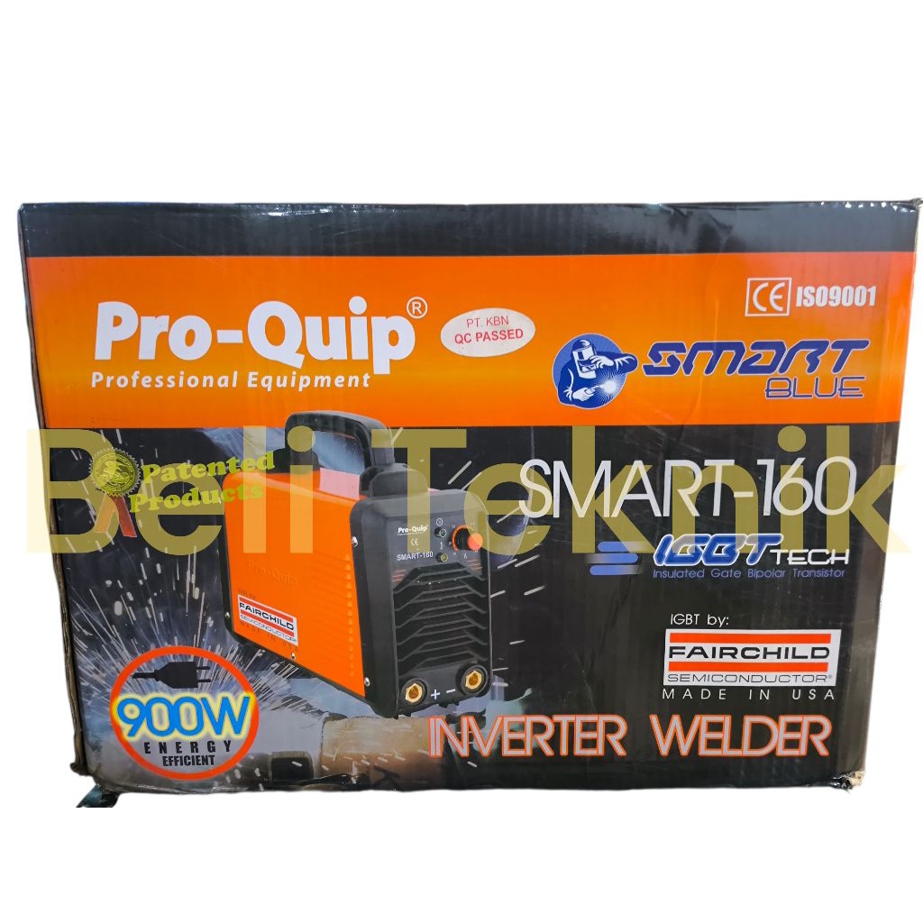Mesin Trafo las proquip SMART-160 IGBT 900w smart inverter proquip IGBT Tech