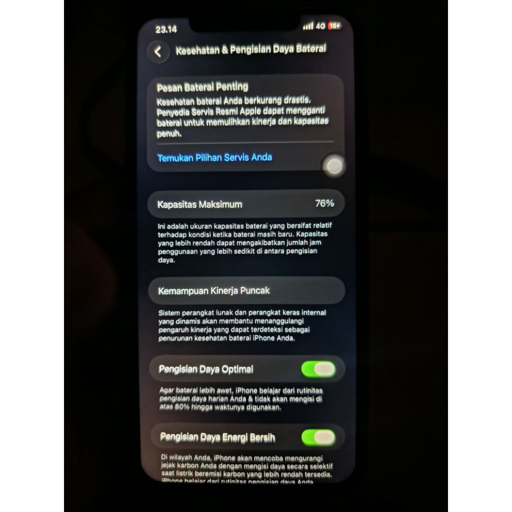 Iphone 11 promax inter