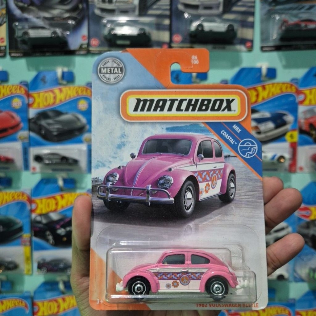 MATCHBOX VOLKSWAGEN BEETLE PINK