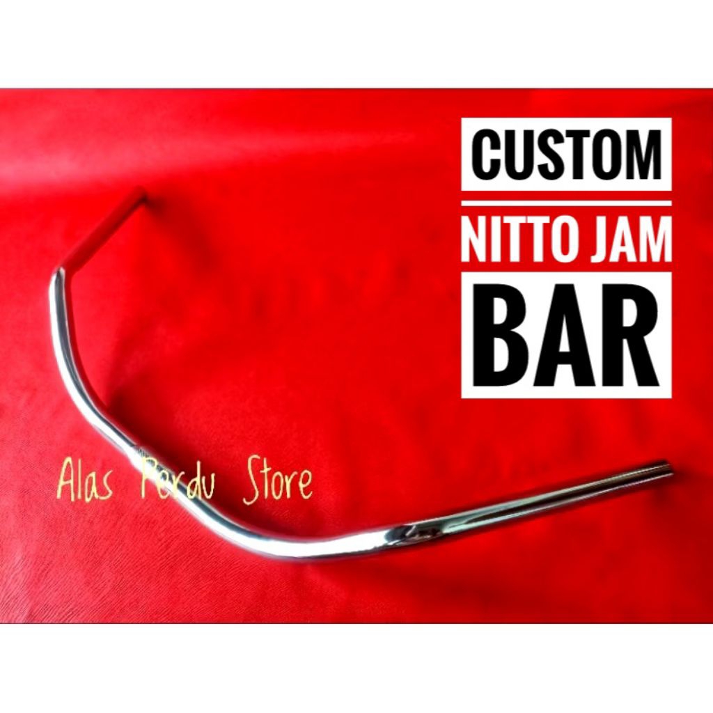 Nitto Jam Bar / CRUISER HALFMOON Handle Bar for Lowrider Commuter Bike