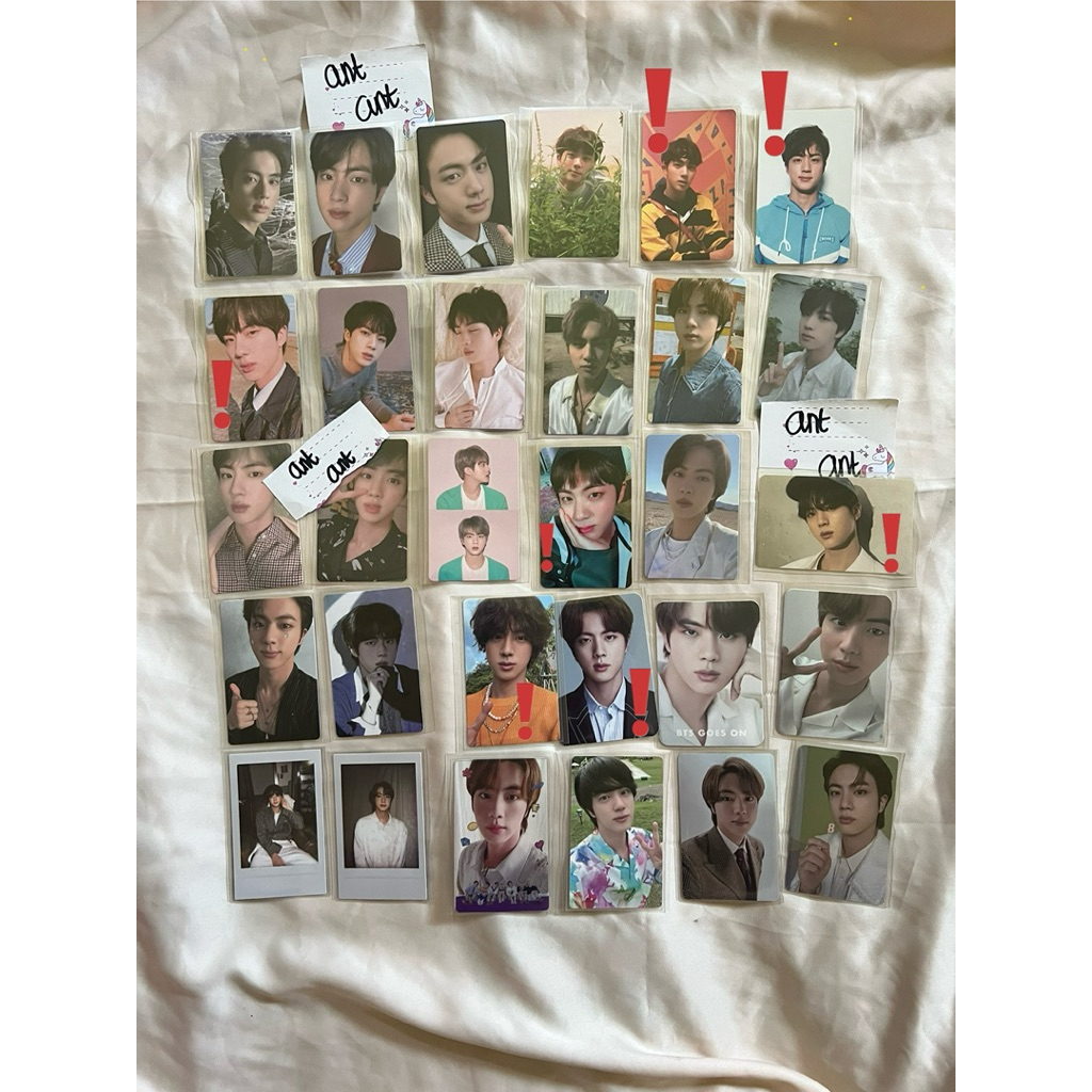 PHOTOCARD PC JIN BTS KIM SEOKJIN MOTS PERSONA YNWA POB PROOF THE BEST JAPAN