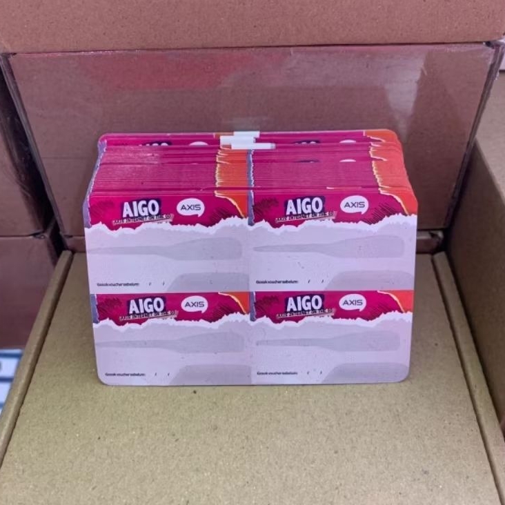 Voucher Zero Axis 1 Box / Voucher Kosong Axis Per 400sn