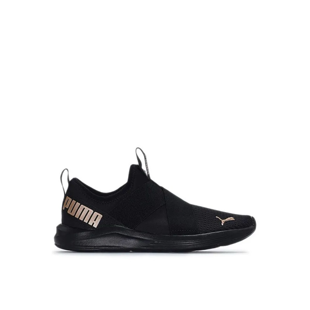 (PMA193078-22) Puma Prowl Slip On Women's Running Shoes - Black ORIGINAL