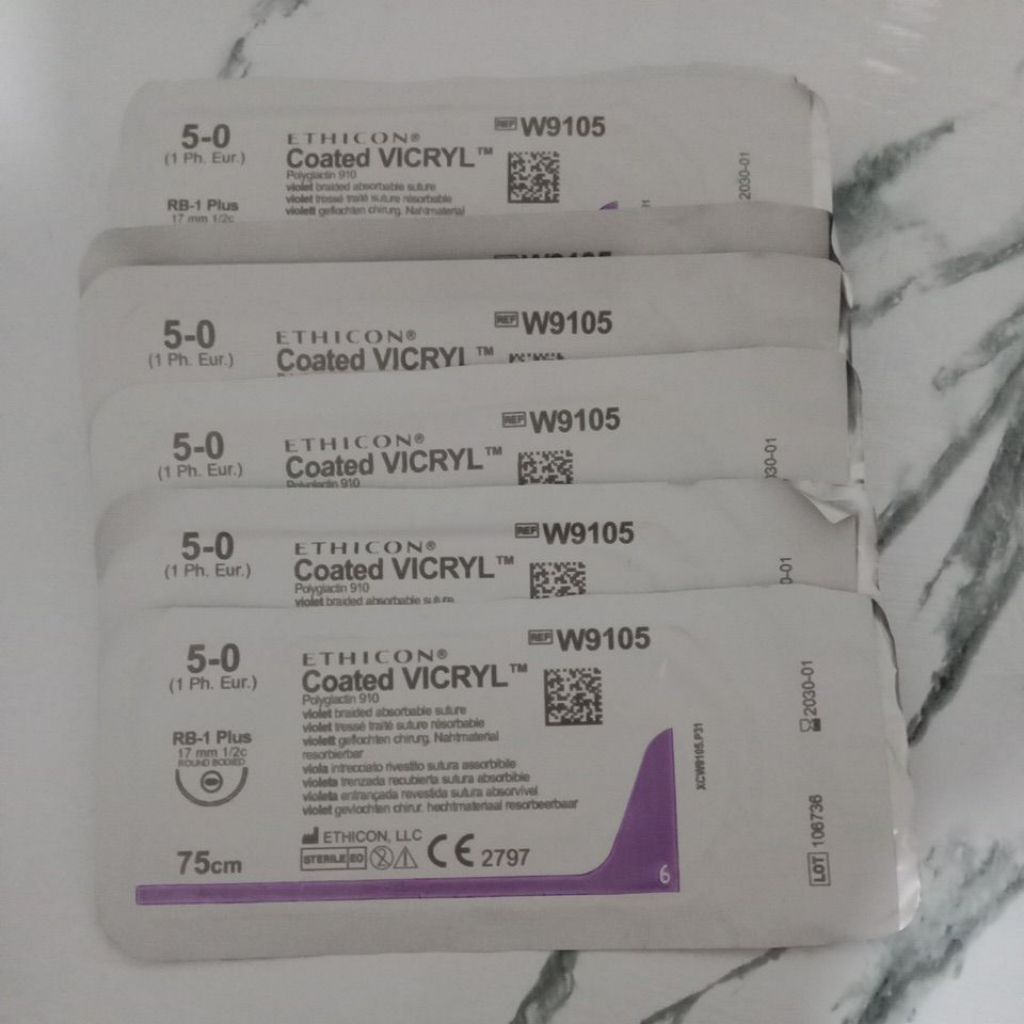 Vicril 5/0 W9105 Roundbodied Vicryl 5/0 W9105 Roundbodied Pcs