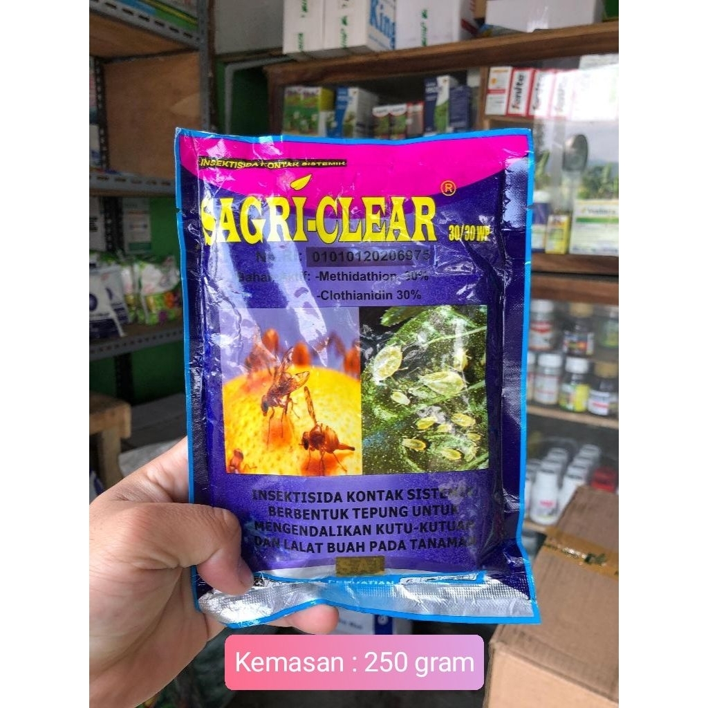 SAGRI CLEAR 30/30 WP INSEKTISIDA (250 GR)