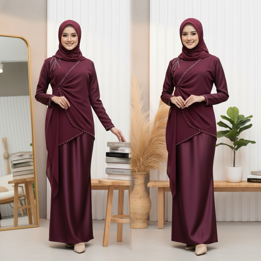 Elzata Gamis Terbaru // Gamis Wanita Terkini