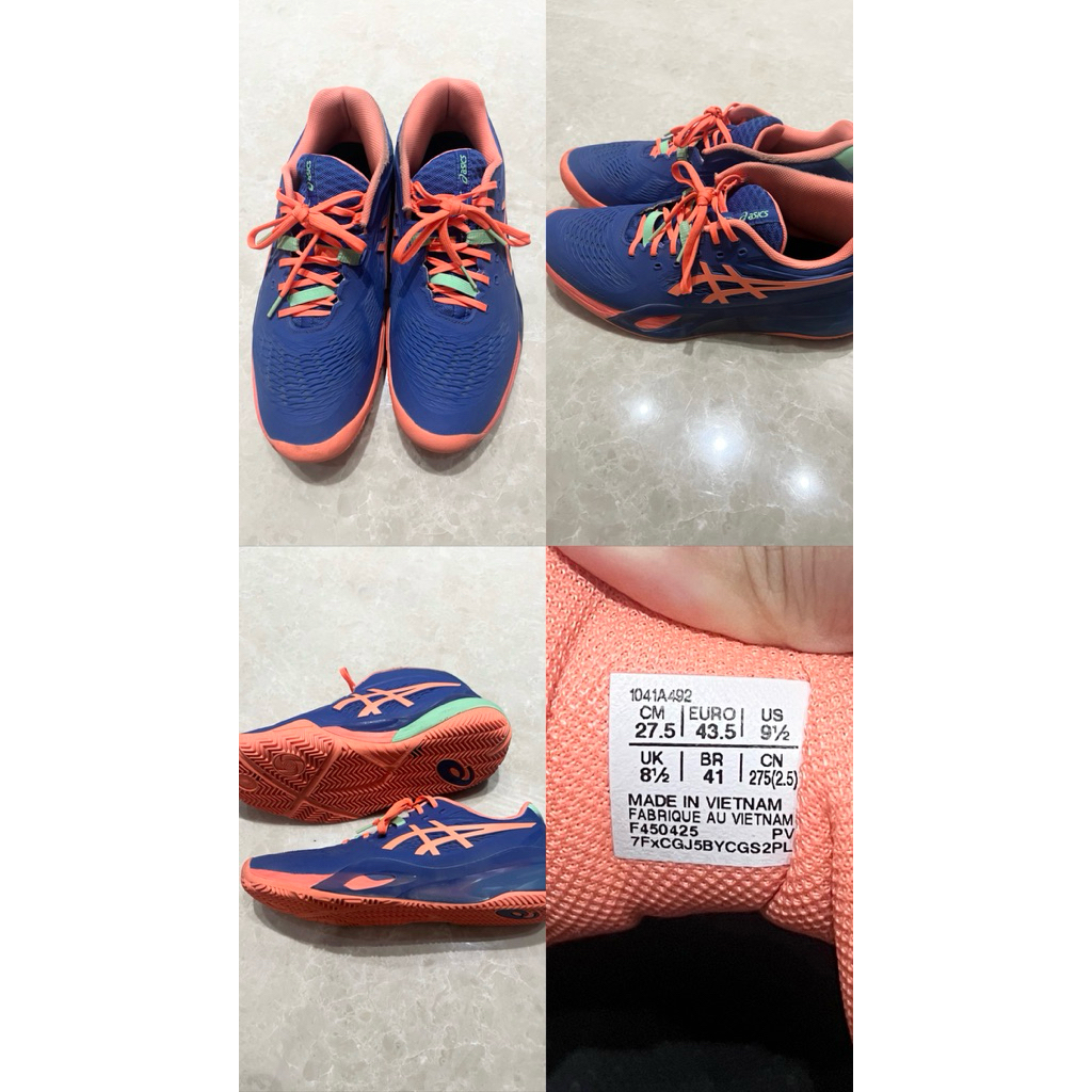 Preloved Sepatu Padel ASICS Padel Shoes ASICS - Sepatu Padel Asics Gel Resolution X Padel Shoe Asics