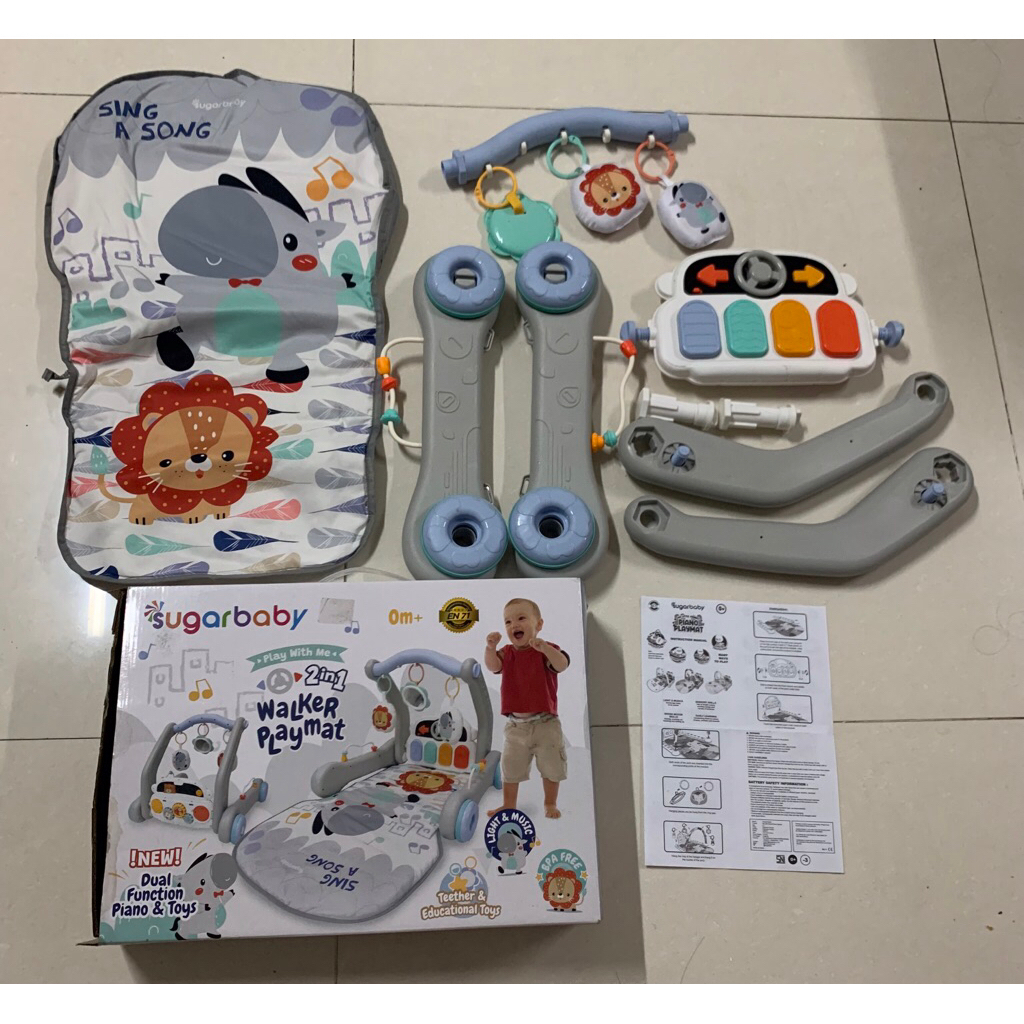 Sugar Baby Walker Playmat preloved