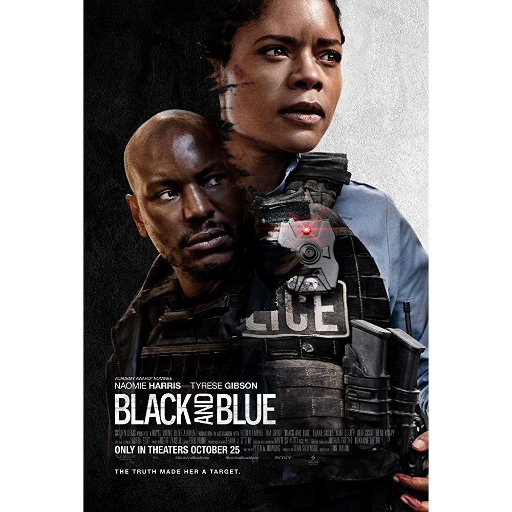 Kaset Film Action Black and Blue Movie Barat