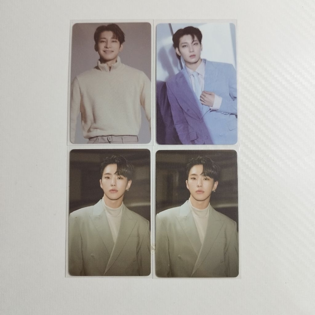 [CLEARANCE SALE] TRADING CARD TC SEVENTEEN ONLINE CONCERT IN-COMPLETE INCOMPLETE WONWOO HOSHI PC PHO