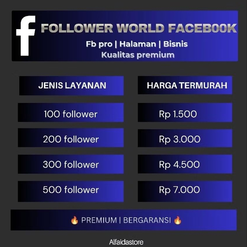 Follower Facebook premium | Facebook Followers Follower Pengikut FB Folower Folowers Followes Facebo