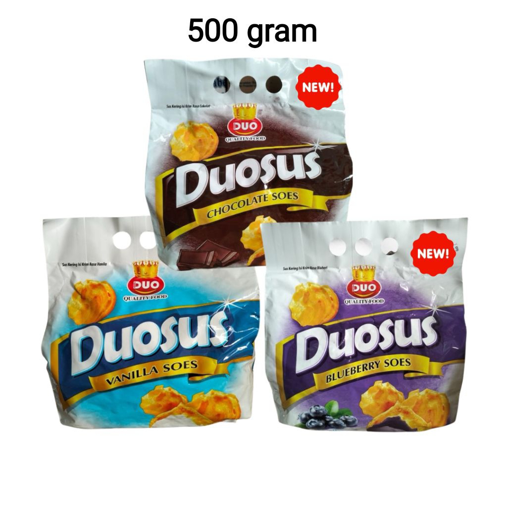 Duosus 500gram / Duosus kering isi krim coklat