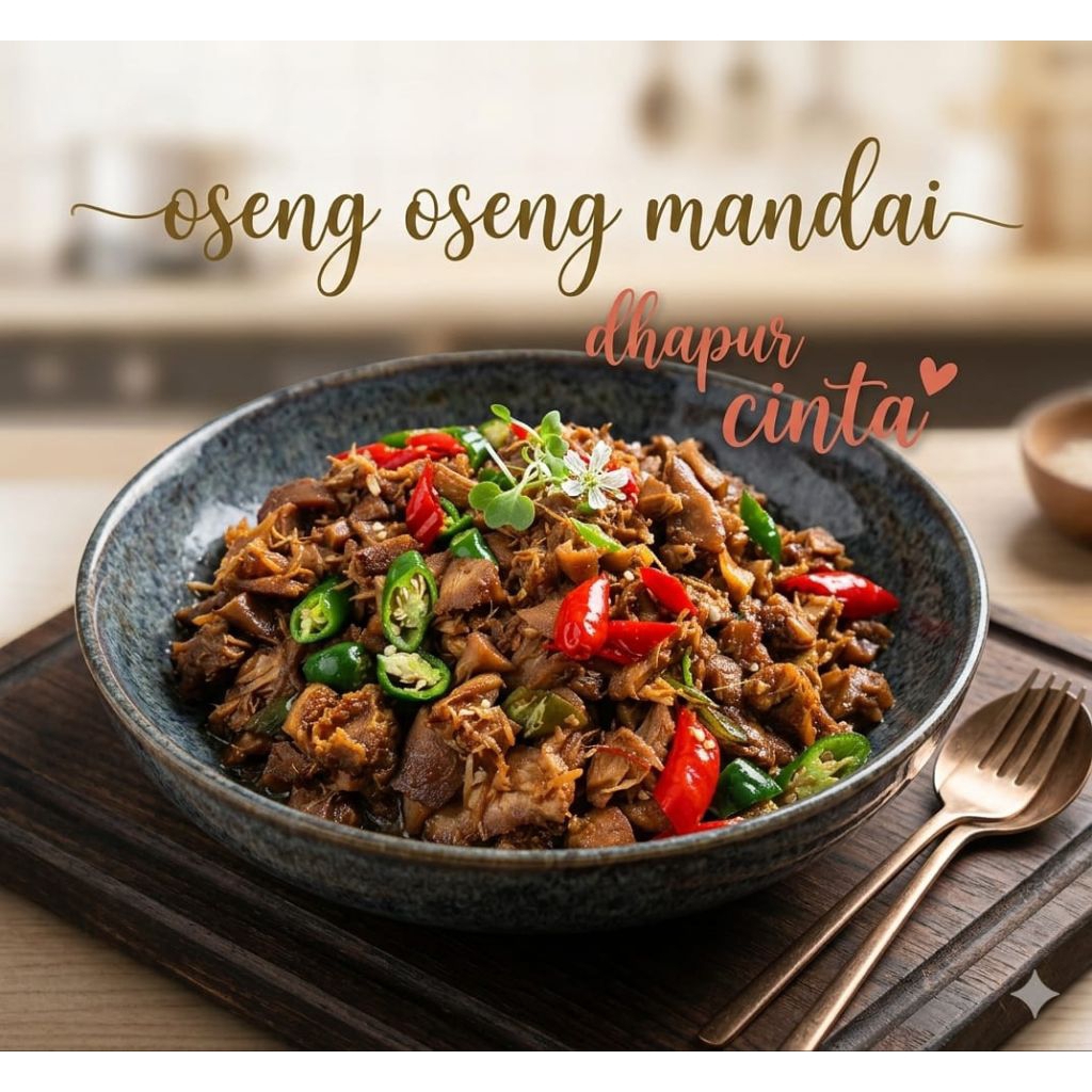 oseng oseng mandai  frozen