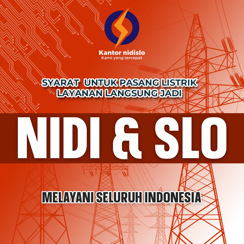 Nidi Slo Pln listrik Pln 900 watt  untuk PASANG BARU LISTRIK