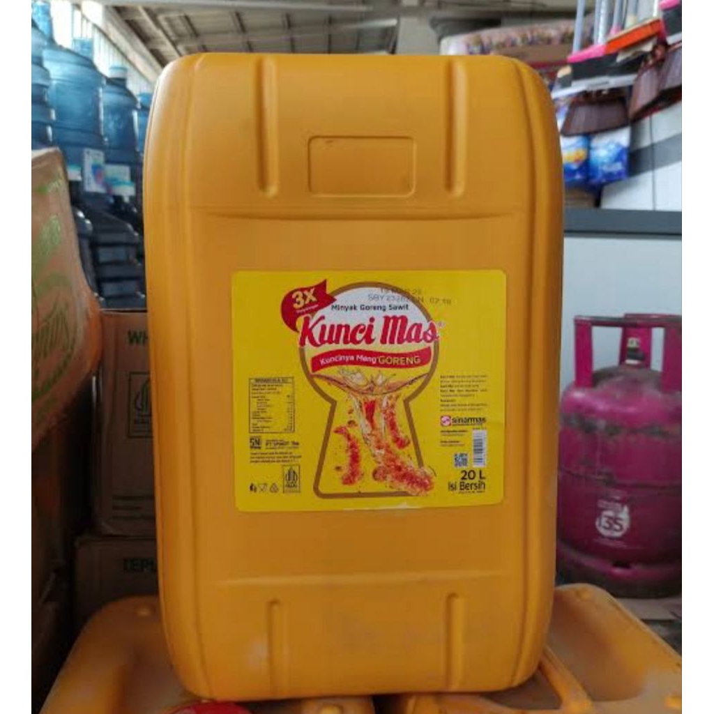 minyak goreng kunci mas 1 jrigen 20liter kota Samarinda