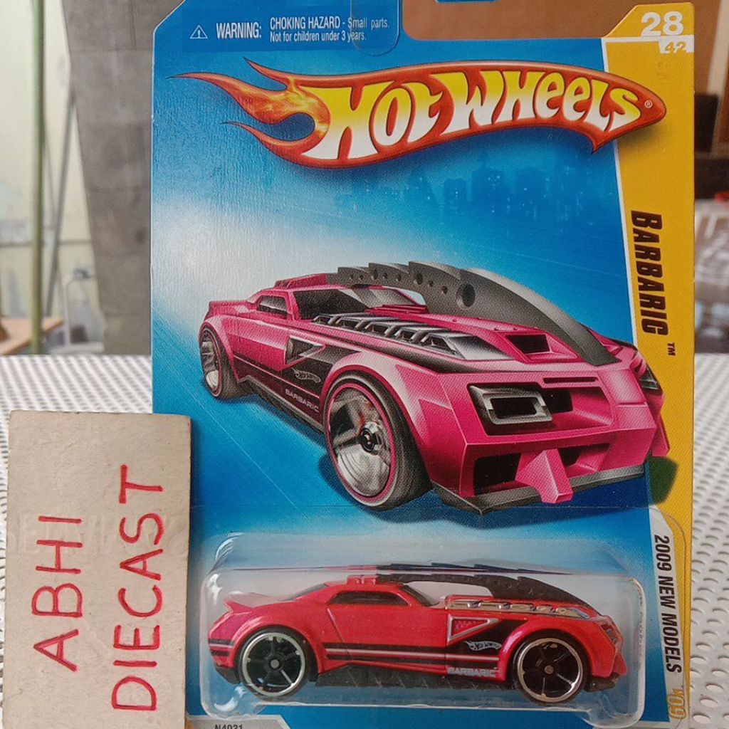 Hotwheels Barbaric 2009 New Models Pink