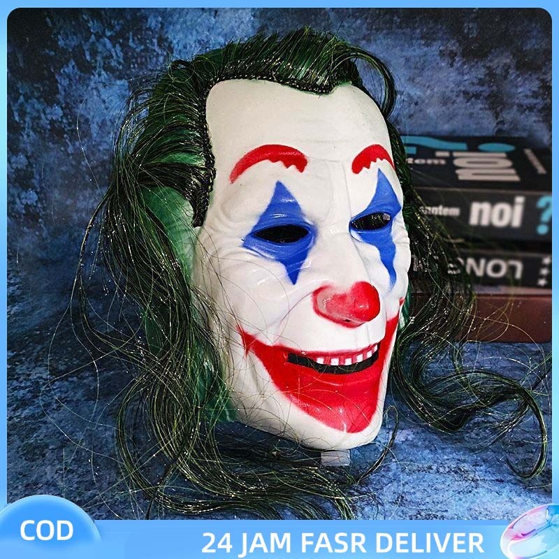 Topeng Joker Halloween Kembalinya Si Badut Paskah Topeng Badut Joker Film Dan Acara Tv Favorit Topen