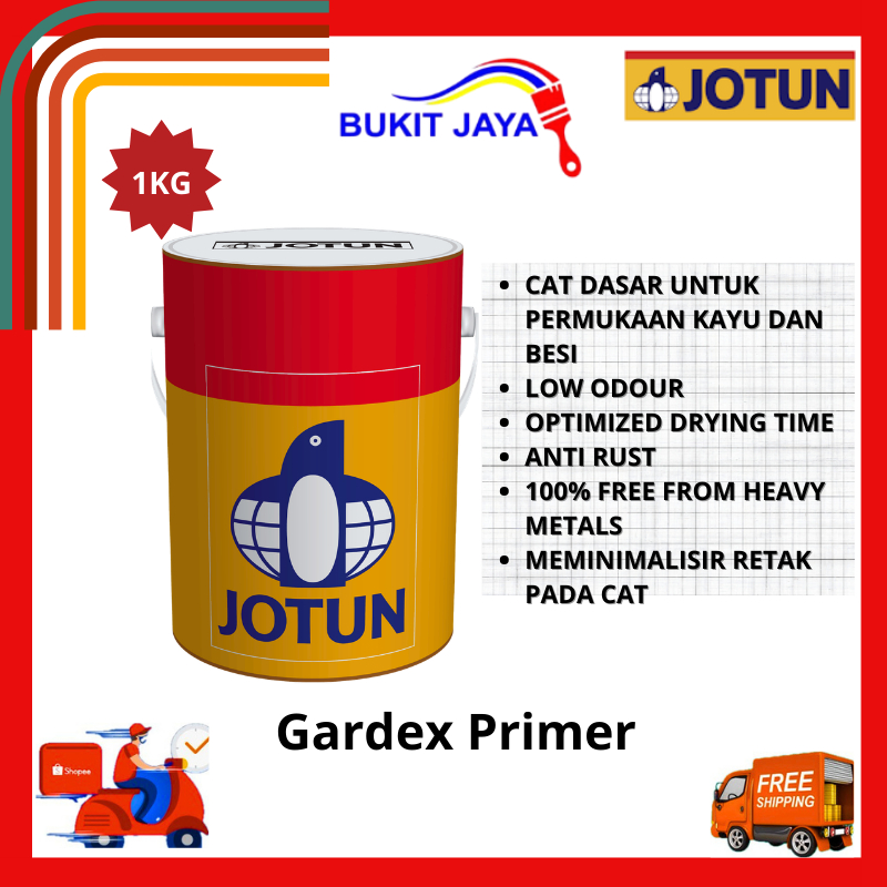 CAT DASAR MINYAK JOTUN GARDEX PRIMER 1KG