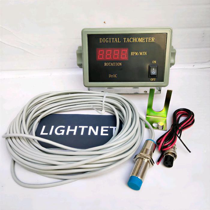 Tachometer Digital DZ-OTB Ukur RPM Mesin Diesel