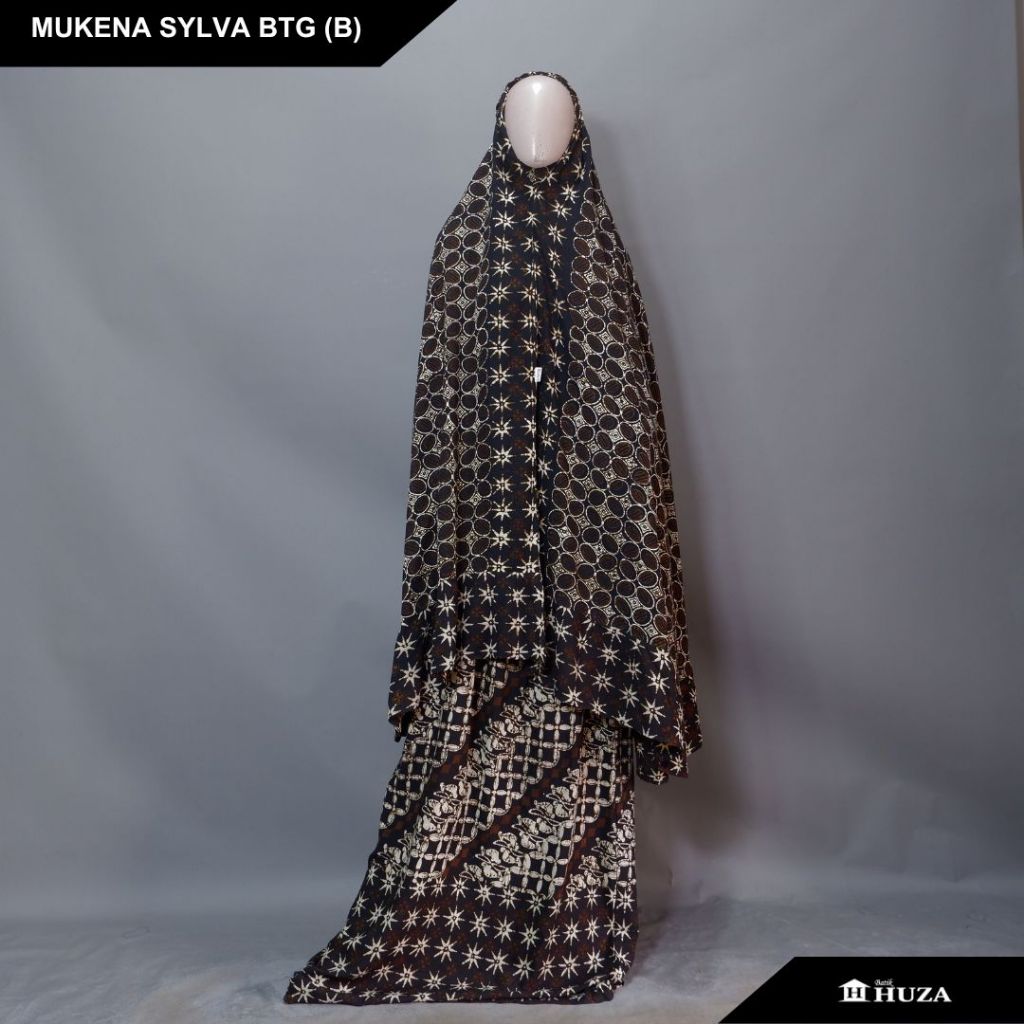 Batik Huza Mukena Dewasa Batik Mukena Sylva Btg (B)